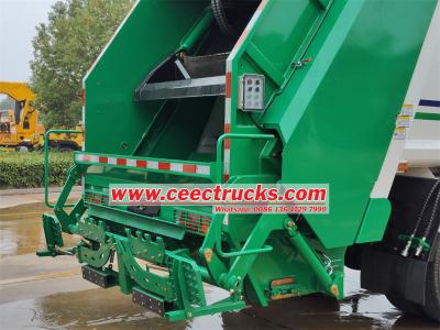 2025 new FAW 4x2 10CBM rear loader garbage truck