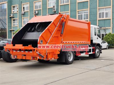 ISUZU FVR rear loader truck for sale