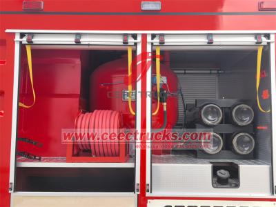 Isuzu new GIGA 4X dry chemical powder fire apparatus