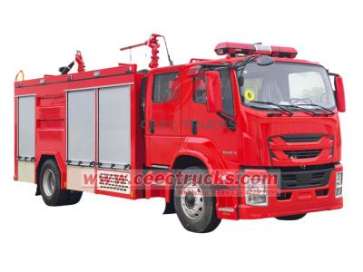 Isuzu new GIGA 4X dry chemical powder fire apparatus