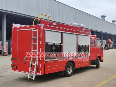 Isuzu mini telescopic lighting rescue fire trucks