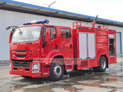Isuzu GIGA 4X water foam pumper tanker fire truck