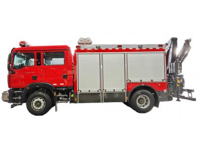 HOWO 4x2 heavy duty rescue firefighting trucks