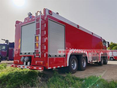 HOWO sitrak heavy duty rescue fire truck