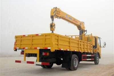Isuzu mobile truck with 6.3 tons telescopic crane