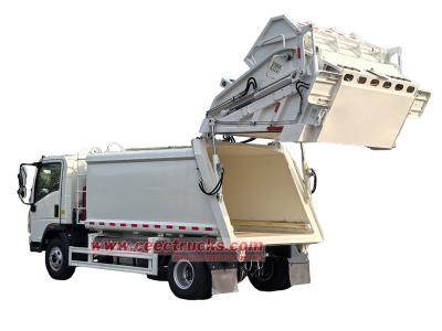 HOWO 8cbm waste compaction truck