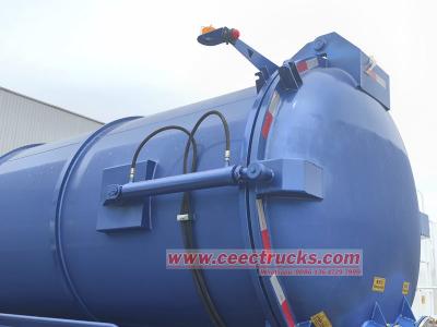 Howo 15 cbm septic tank pump truck