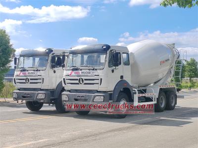 BEIBEN 2634 10cbm concrete mixer truck