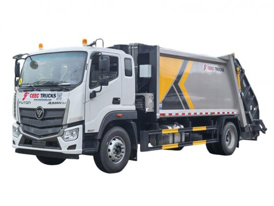 FOTON 16CBM rear end loader garbage truck