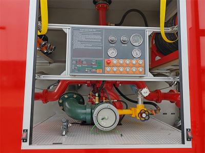 Howo 340HP heavy fire dry powder Truck