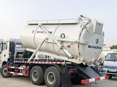 Shacman 385HP sewer pumper vacuum truck