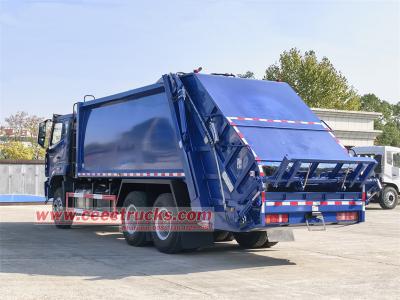 HOWO 6x4 20cbm rear loader compactor truck