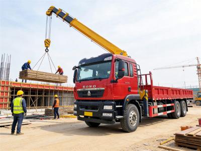 Howo TX cabin truck 20T crane with direct sale