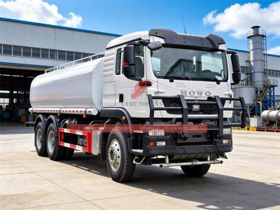 HOWO heavy 6x4 water tanker truck