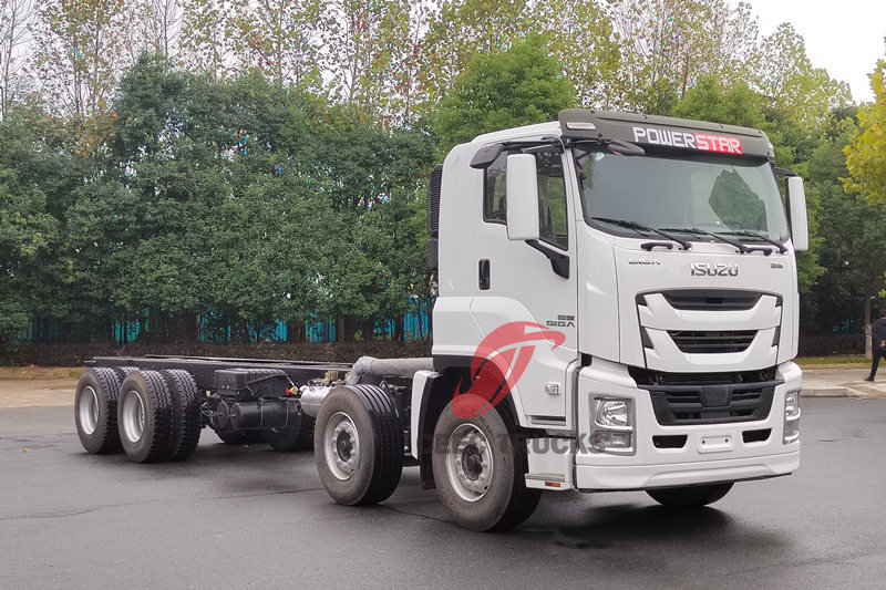 ISUZU 5X кабина 8x4 двигатель GIGA 6WG1 460 л.с. шасси