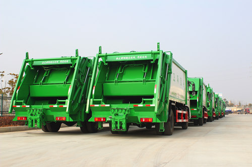 37 единиц мусоровозов для проекта правительства Китая