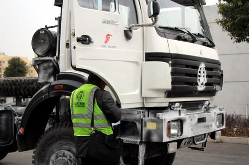 экспорт грузовиков beiben 6 * 6 в Конго